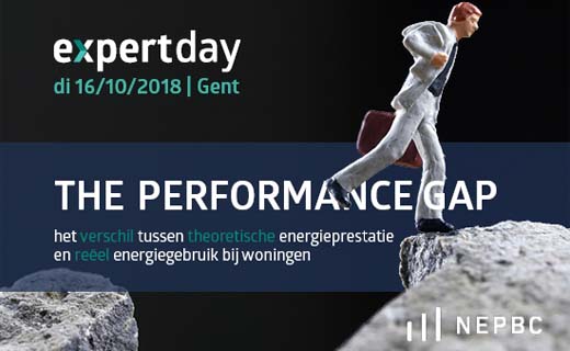 Expert day rond theoretische energieprestatie versus energiegebruik