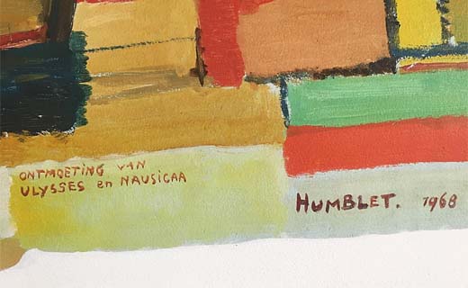 Muurschildering van Humblet in brandweerkazerne gered van de sloop