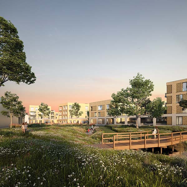 Bouw van duurzame woonwijk in Gentbrugge officieel gestart
