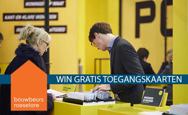 Win gratis kaarten voor bouwbeurs Roeselare 2019