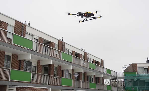 Primeur in Nederland: Woninginspecties met drones