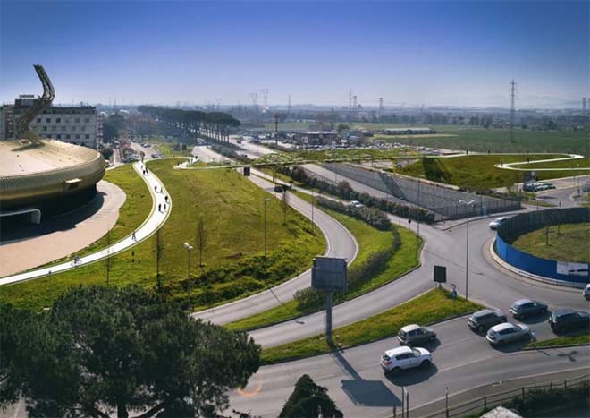 Architect Maurice Nio bouwt unieke brug in Italië