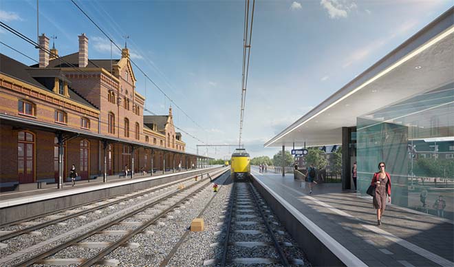 Hans van Heeswijk architecten wint architectenselectie Station Geldermalsen