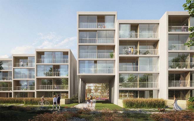 Benthem Crouwel Architects wint internationale competitie voor een nieuw appartementencomplex in Praag