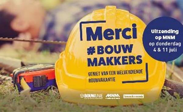 Bouwunie, Bouwkroniek en MNM radio bezoeken #Bouwmakkers op de werf