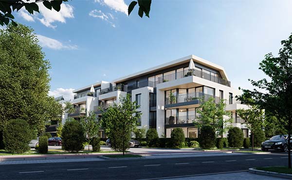 Centrum Sint-Pieters-Woluwe krijgt 15 nieuwe luxeappartementen
