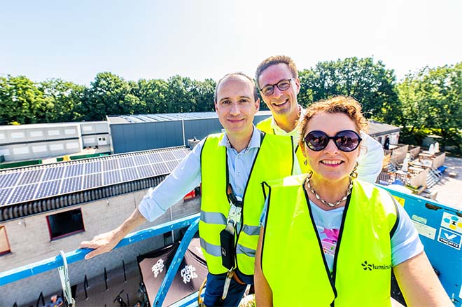 Zonne-installatie Eurassurhal in Genk ingehuldigd