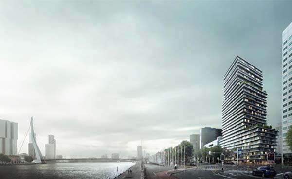 The-Terraced-Tower-in-Rotterdam-het-toonbeeld-van-het-concept-Gestapeld-Geluk