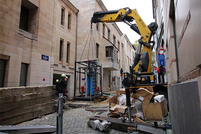 Nieuwe verwarmingsketels en warmtekrachtkoppeling aan de Kunstberg