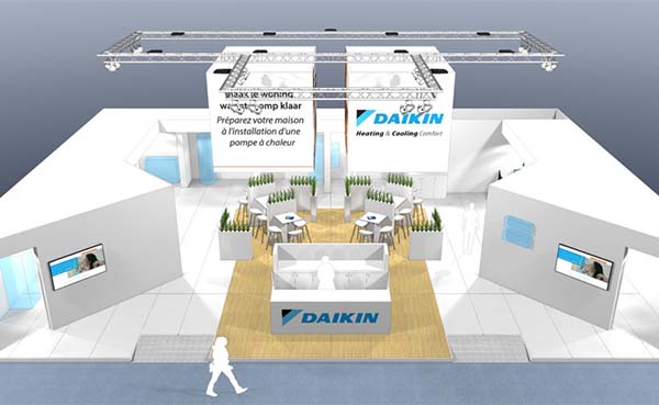 Daikin stelt innovaties voor op Batibouw