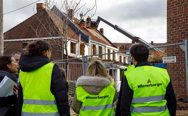 Wienerberger toont circulaire toepassingen op site in Kortrijk