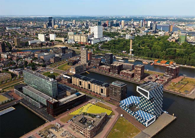 Sawa, Rotterdams eerste volledig houten woongebouw van 50 meter hoog