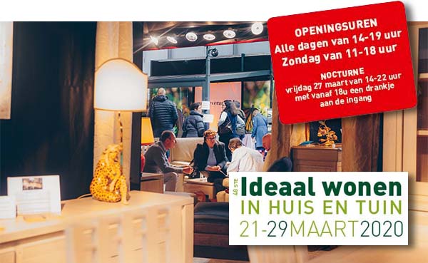 Win gratis kaarten voor Ideaal Wonen in huis en tuin