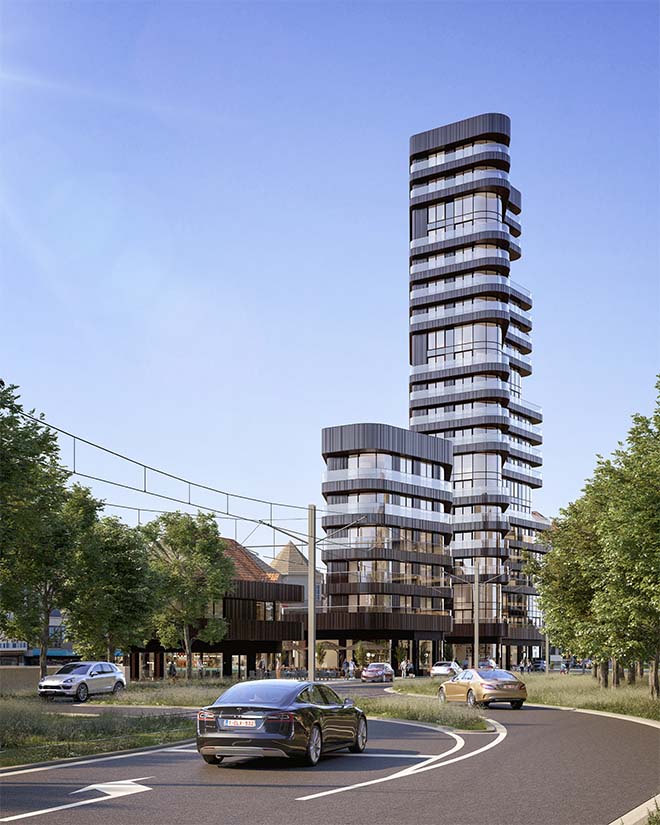 Heldentoren in Knokke-Heist - Neutelings Riedijk Architecten