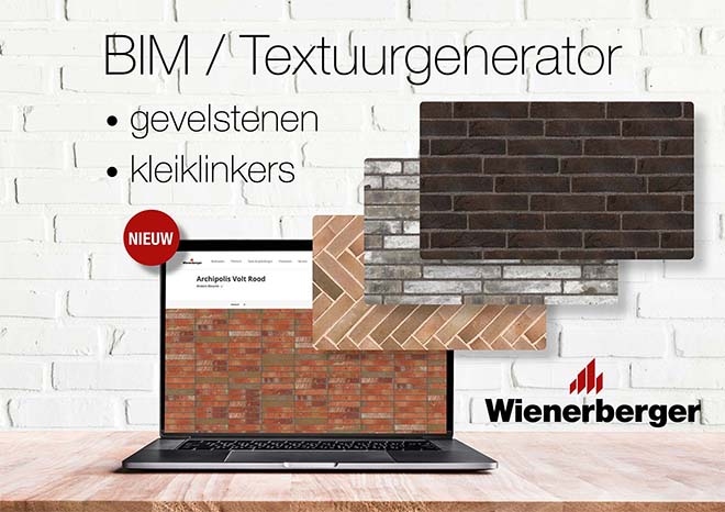 Nieuwe online BIM/Textuur-generator van Wienerberger