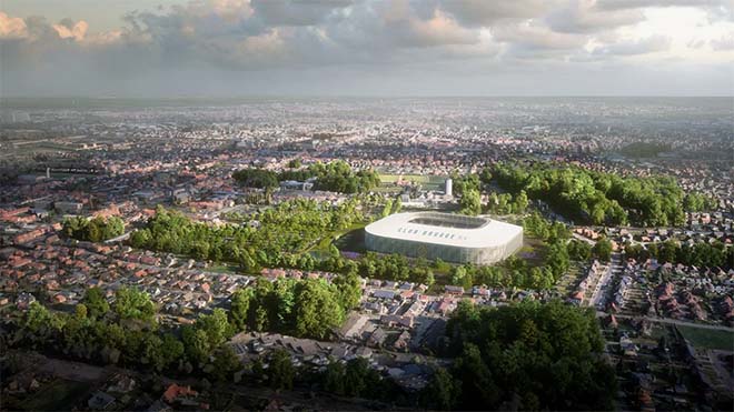 Nieuw stadion voor Club Brugge