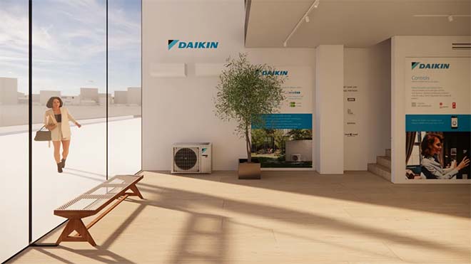 Gloednieuw Training en Experience Center van Daikin in Gent