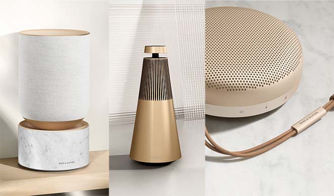 Bang & Olufsen Introduceert de Golden Collection