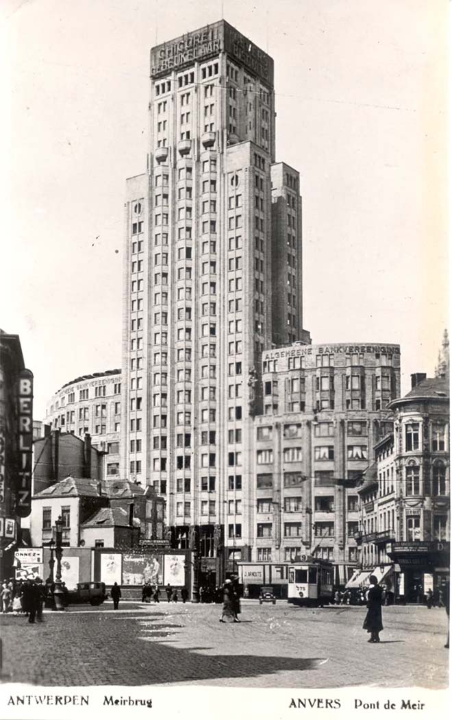 De Antwerpse boerentoren in de jaren 1930