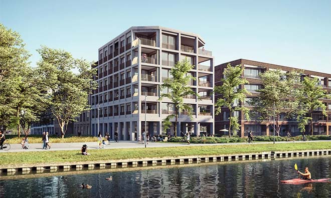 Nieuwe Komet-wijk in Mechelen 