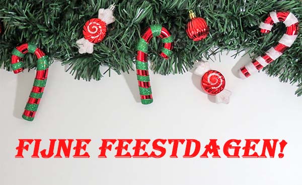 Fijne feestdagen!