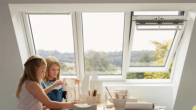 Velux introduceert het 2-in-1 en 3-in-1 dakvenster