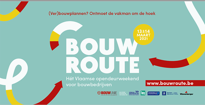 Bouwunie organiseert coronaveilig opendeurweekend voor Vlaamse bouwbedrijven