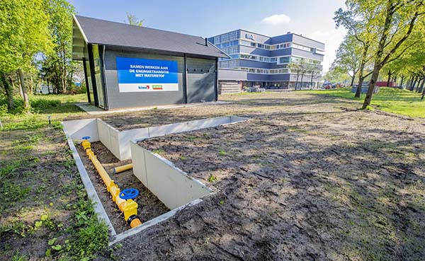 Eerste waterstof demohuis in Nederland geopend