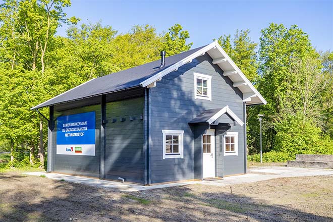 Eerste waterstof demohuis in Nederland geopend