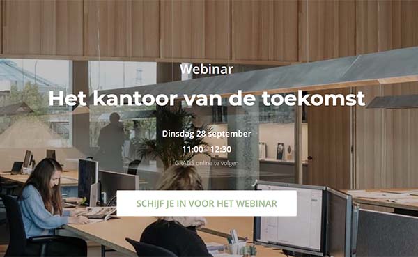 Webinar: het kantoor van de toekomst