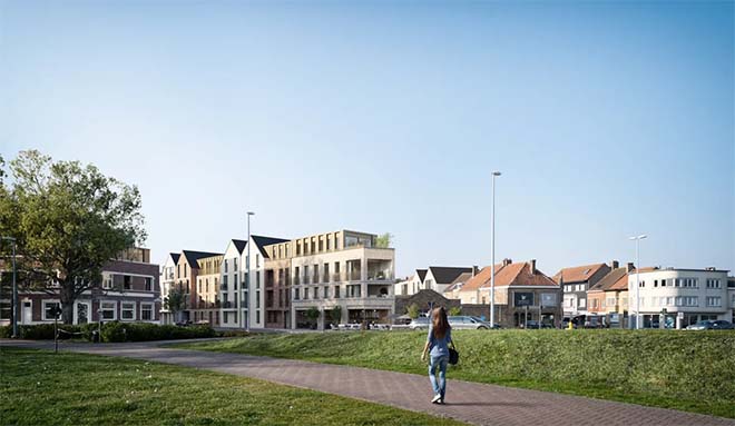 Woonproject 'Hof ten Yser' in Nieuwpoort