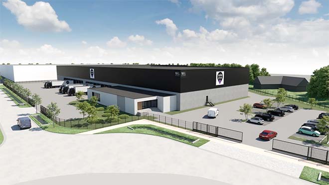 Logistiek centrum Colis Privé in Willebroek