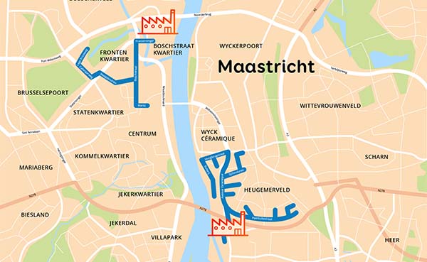 Aardgasvrij in 2040: Het warmtenet van Maastricht in cijfers