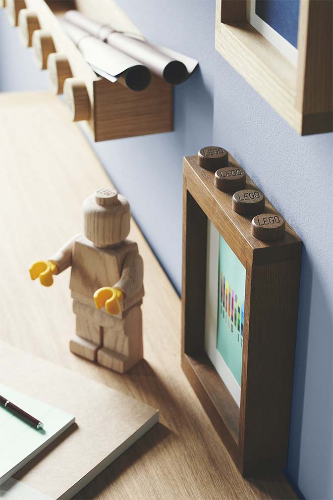 LEGO introduceert collectie houten woonaccessoires