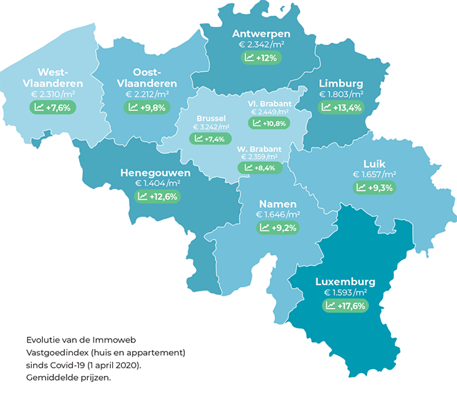 De plattelandsgebieden bevestigen hun aantrekkelijkheid