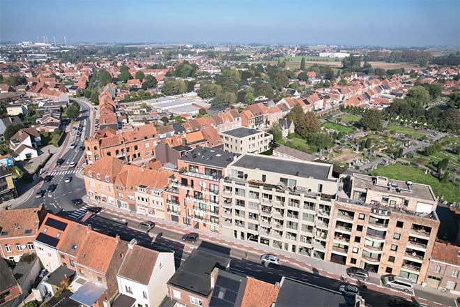 Woonproject Vonk verrijst op site Haarden De Plancke in Ieper