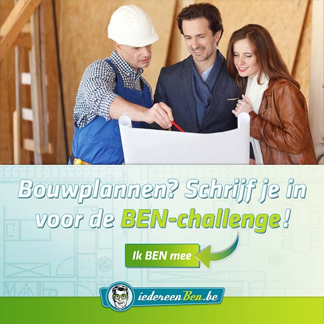 Bouwplannen? Schrijf je in voor de BEN-challenge! 