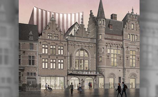 Eerste voorontwerp van Schouwburg Kortrijk voorgesteld