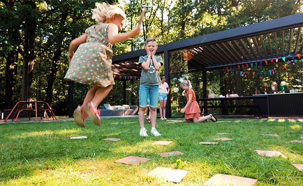 Een kinderfeestje in je eigen tuin