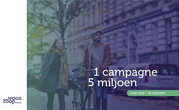 Wooncoop lanceert kapitaalsronde van 5 miljoen euro in coöperatief vastgoed