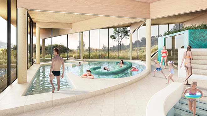 Zwembadgroep LAGO bouwt gasloos zwembadcomplex in Bredene
