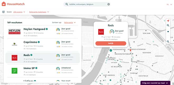 First Tripadvisor for real estate agents in Belgium