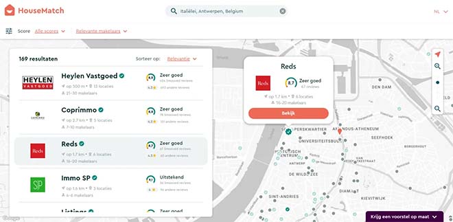 Eerste Tripadvisor voor vastgoedmakelaars in België gaat van start