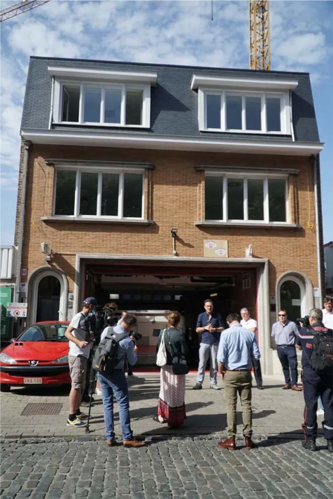 Voorpost brandweer Eikenbos opnieuw open na grondige renovatie