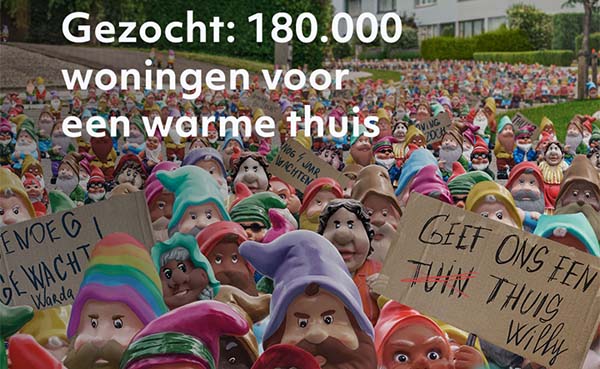 Gezocht: 180.000 woningen voor een warme thuis