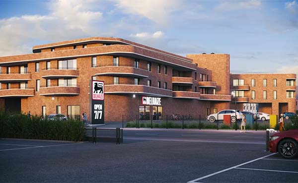 Dessel verwelkomt vernieuwde AD Delhaize inclusief 30 luxeappartementen