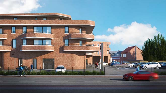 Dessel verwelkomt vernieuwde AD Delhaize inclusief 30 luxeappartementen