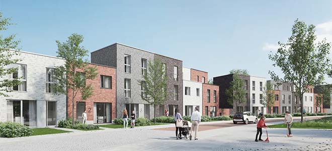 Bouw stadsontwikkeling Heizijde officieel van start met eerste steenlegging