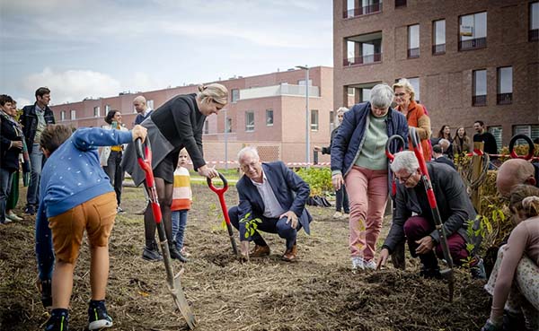 Eerste fase nieuwe woonontwikkeling Saffrou in Oudenaarde officieel ingehuldigd