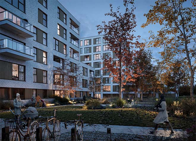 113 nieuwe appartementen met warmtenet blazen site drukkerij Strobbe nieuw leven in